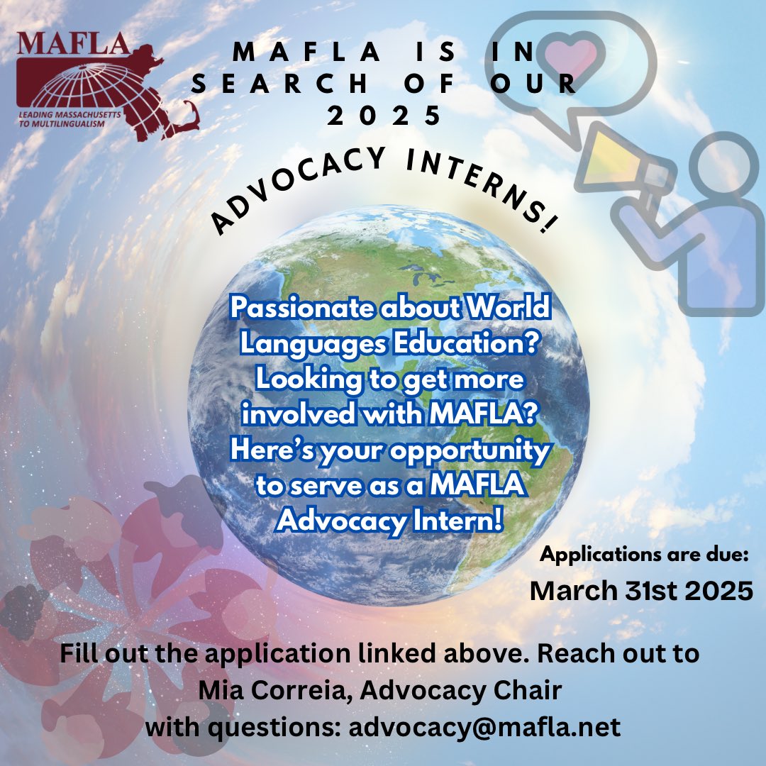 Join MAFLA’s Advocacy Efforts! Apply today: docs.google.com/forms/d/1QF_R2…

Deadline to apply is March 31st