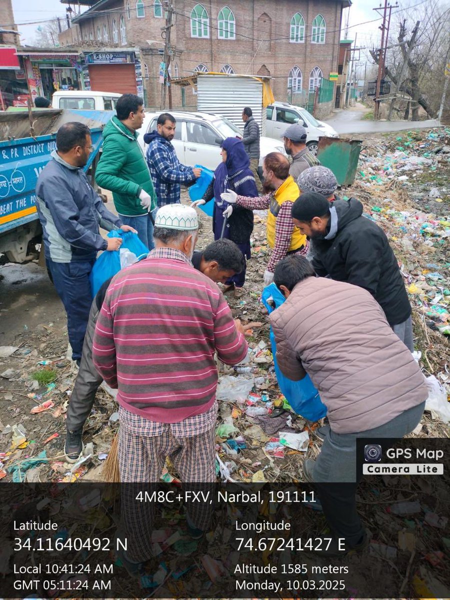 Cleanliness drive in Pyt Narbal B where ACD budgam also participated along with BDO Narbal 
<a href="/mission_sbm/">SBM-G, Jammu and Kashmir</a> <a href="/dicbudgam/">Information & PR, Budgam</a>