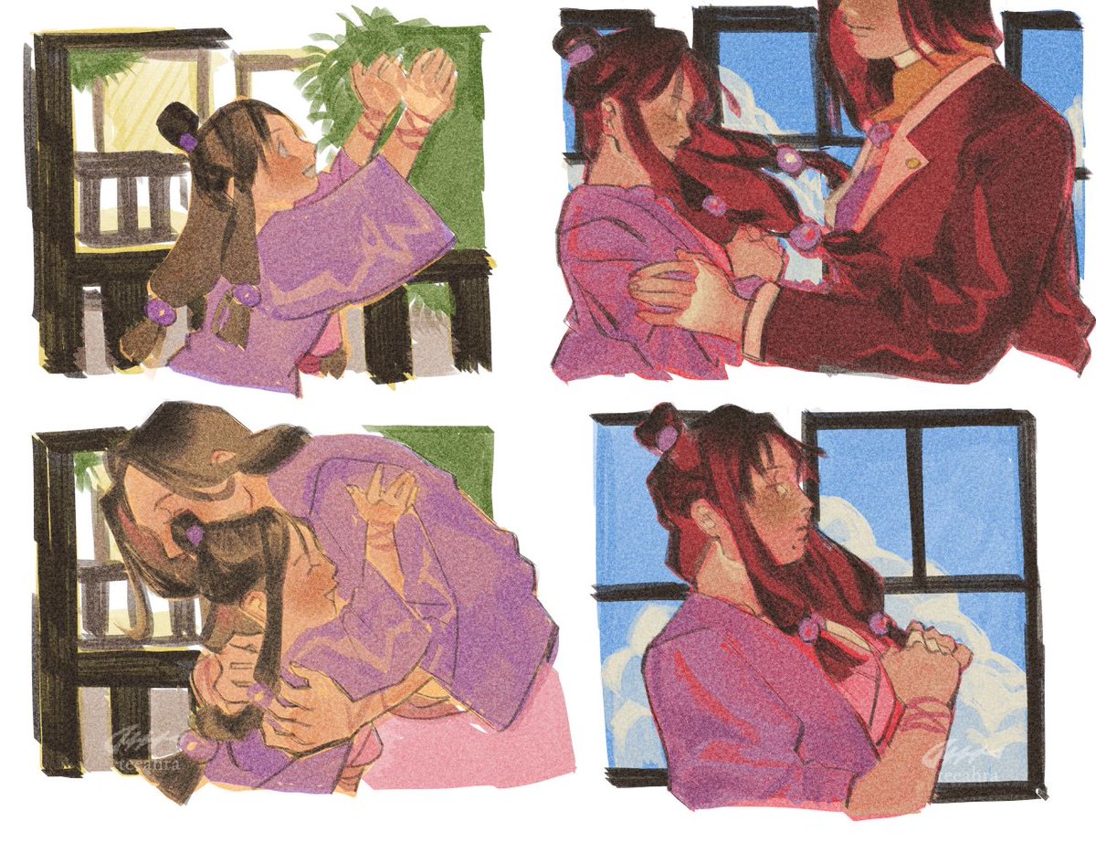 teeahraa's tweet photo. more mia and friends to cheer myself up before off to work

#AceAttorney https://t.co/8iswhJfQxp