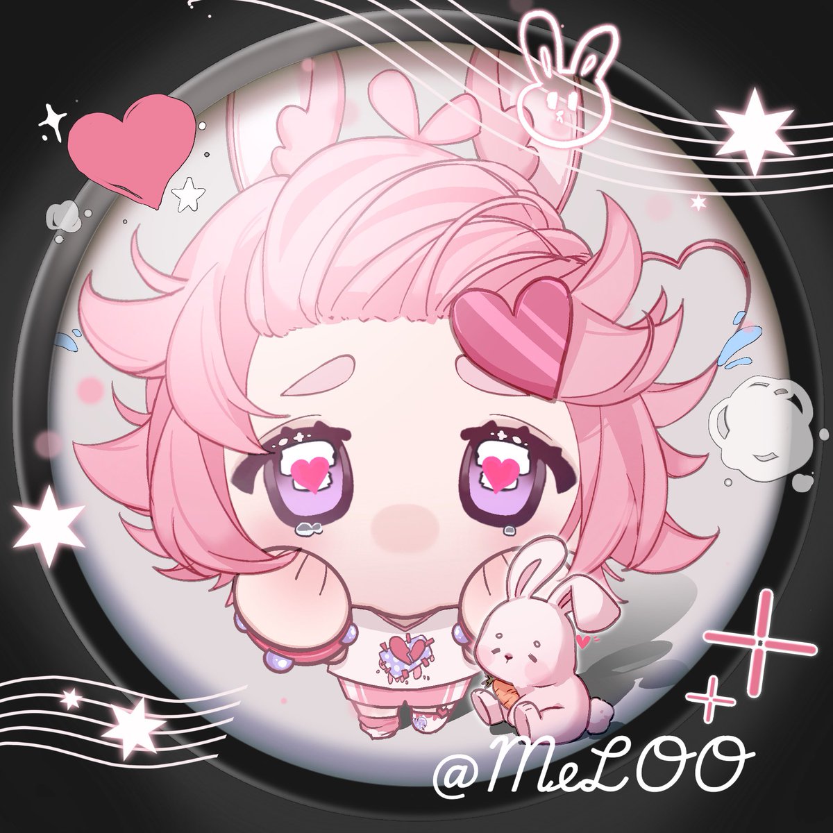 #VGenComm  bunnie🐰💖