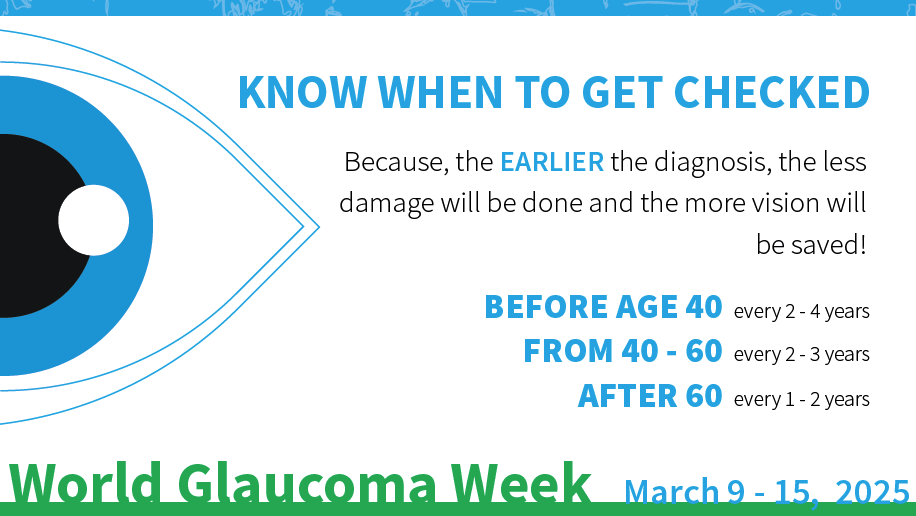 It's #WorldGlaucomaWeek2025!

With #glaucoma being asymptomatic in its early stages, earlier check-ups and diagnosis are key to preserving as much #vision as possible! <a href="/CHAHPMedCenter/">CHA Hollywood Presbyterian Medical Center</a> <a href="/DrRohitVarma/">Rohit Varma</a> <a href="/GlaucomaToday/">Glaucoma Today</a>