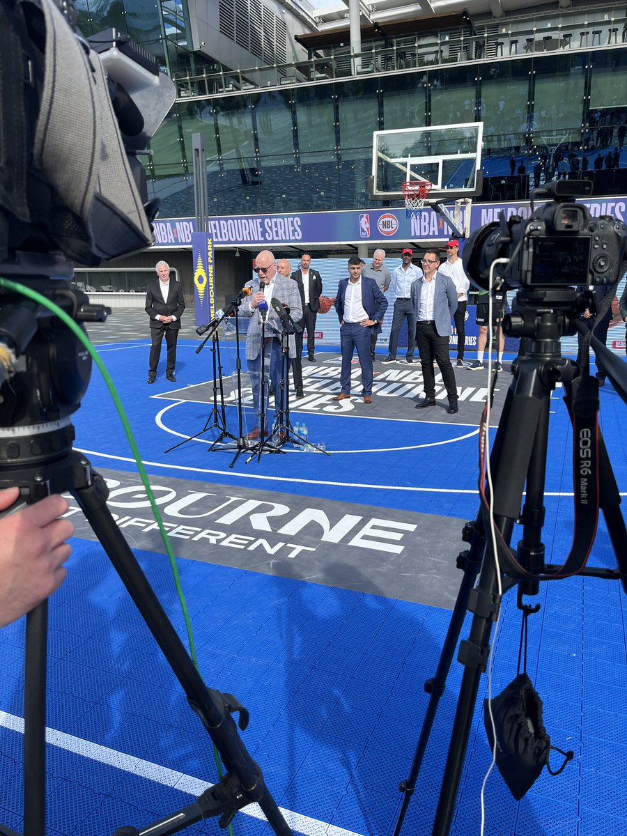 jonnyess8's tweet image. David Griffin @PelicansNBA confirms full roster will travel to Melbourne, incl. @Zionwilliamson
Team will be here prior to games to complete a good portion of training camp.
#NBAxNBL confirm New Orleans will play 2 games vs @MelbUnited + @SEMelbPhoenix Oct 3 + 5 @ Rod Laver