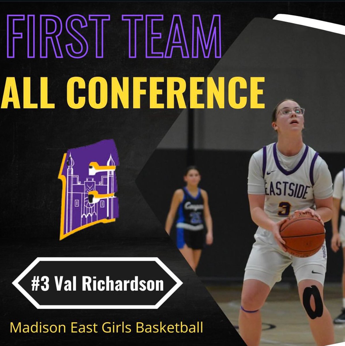 🚨 : We would like to congratulate one of our very own Sr. G Valerie Richardson <a href="/ValerieR2025/">Valerie Richardson</a> on making 
1st Team All - Conference 🎉