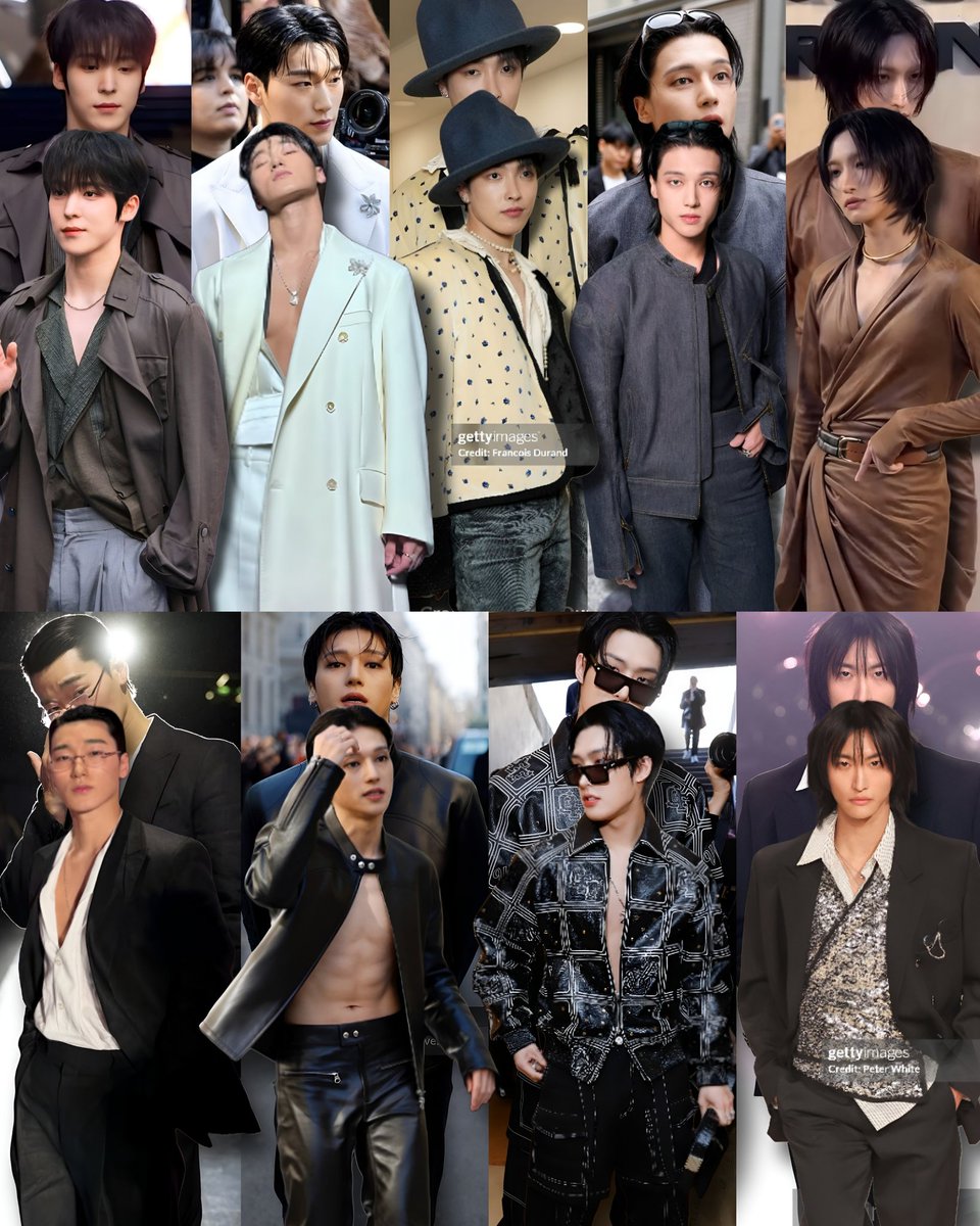 the category is ateez in fashion week