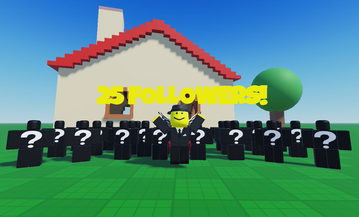 carlosandrees14's tweet image. -I didn't expect that post to blow up ANYWAYS... thank you guys for making me reach 25 followers! :)
-Maybe in a future i will actually add people in a large baseplate soo if u want to get added make sure to follow me to increase your chances into being added!