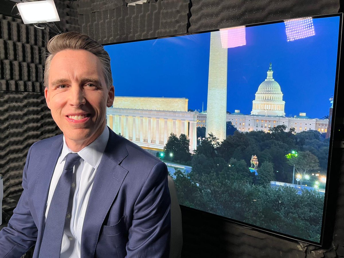 StudiGo_LLC's tweet photo. “The left have really gotten to be a bunch of weirdos. I mean just a year ago they were all driving EVs and touting their moral virtue for doing so and now they are burning down the dealerships, disrupting the State of the Union, these people are weird and that’s why the American people will not give them power.”

Republican Senator from Missouri @HawleyMO speaking with @JesseBWatters on @FoxNews 

via #StudiGo mobile studio
