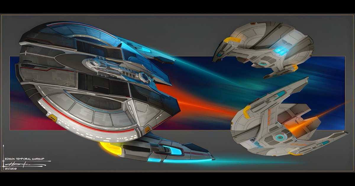 startrek_ships's tweet image. #EdisonClass #StarTrekPicard Season 3 #STO