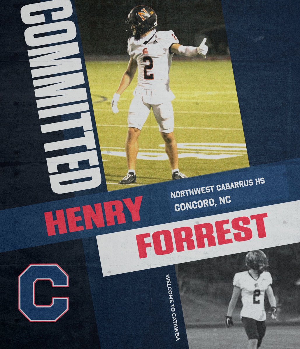 110% COMMITED AGTG GO INDIANS ‼️‼️
<a href="/CoachE_Morman/">Eric Morman</a> <a href="/tyhaines16/">Tyler Haines</a> <a href="/JSoftcheck/">Jordan Softcheck</a> <a href="/CatawbaFootball/">Catawba Football</a> <a href="/Coach_BCollins/">Brian Collins</a> <a href="/NCHSTrojanFB/">Northwest Cabarrus Football</a>