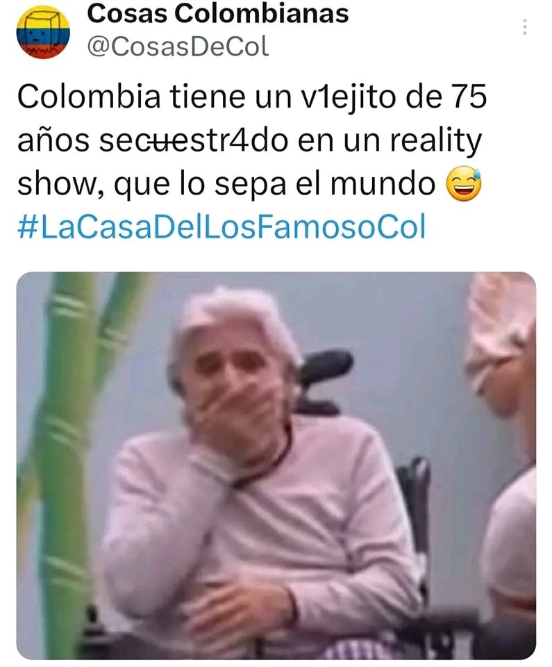 Luismar367's tweet photo. Jajaja https://t.co/Q7I0byMvq0