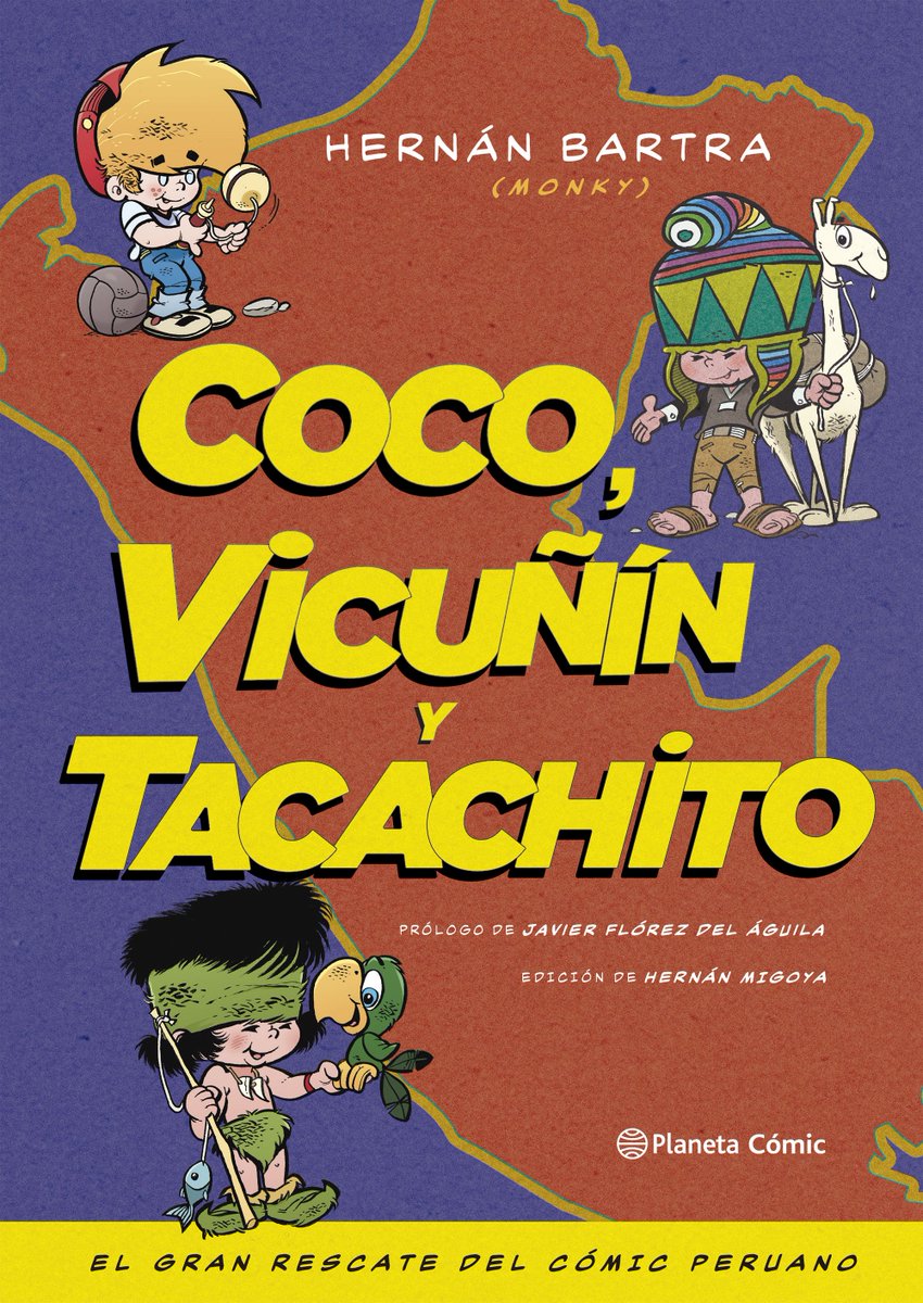 Para los que ya peinamos canas, la más reciente publicación de <a href="/PlanetaLibrosPE/">Planeta de Libros PE</a> nos va a estrujar el corazón. Por estos días han tenido el acierto de publicar Coco, Vicuñín y Tacachito, la tira cómica que por los años 50 fuera tan popular, conocida y leída. Y para alguien que