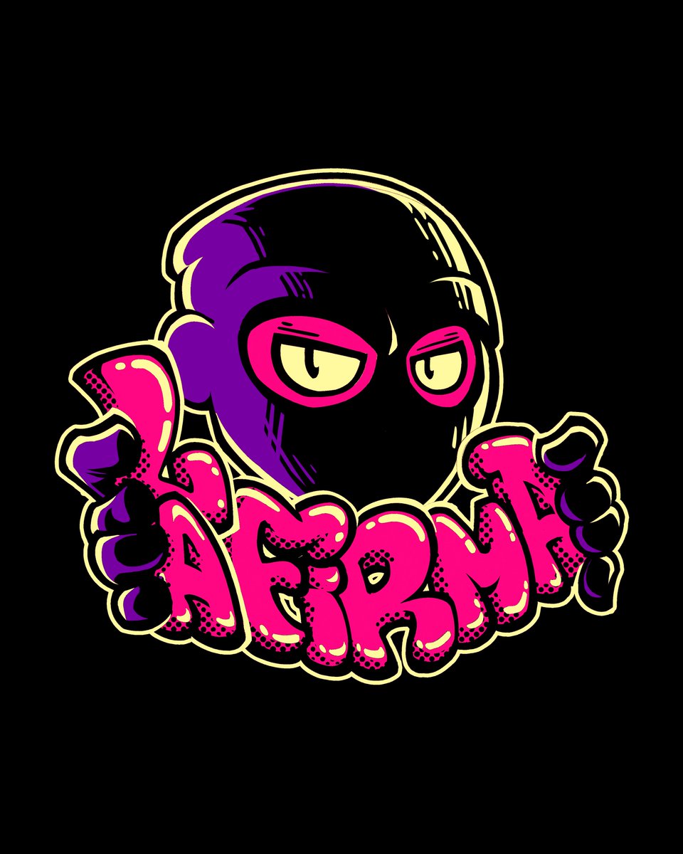 BLCK_Osawa's tweet photo. Logozinha que fiz pra LaFirma 👹 https://t.co/DM9KIGn58y