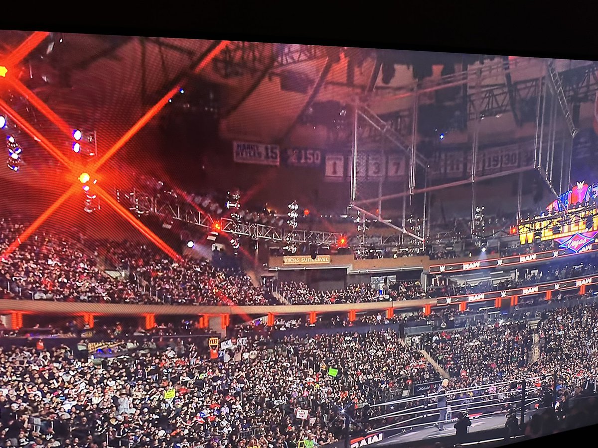 sneakysneakery's tweet photo. Husband watching WWE
It’s at MSG
Do you see what I see? 
#poetry https://t.co/iTxIVVSY8P
