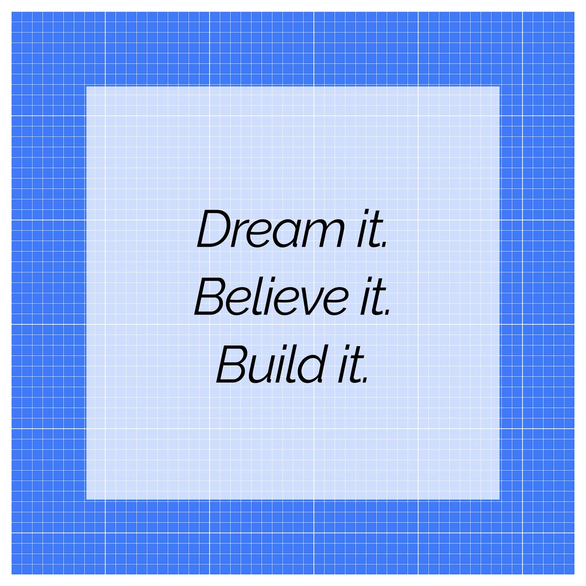 MsShelleyWebb's tweet image. Every great venture starts with a dream, fueled by belief, and constructed with dedication. Dream it. Believe it. Build it. 💡✨

#SmallBusinessOwner #DreamBelieveBuild #TheSocialWeb