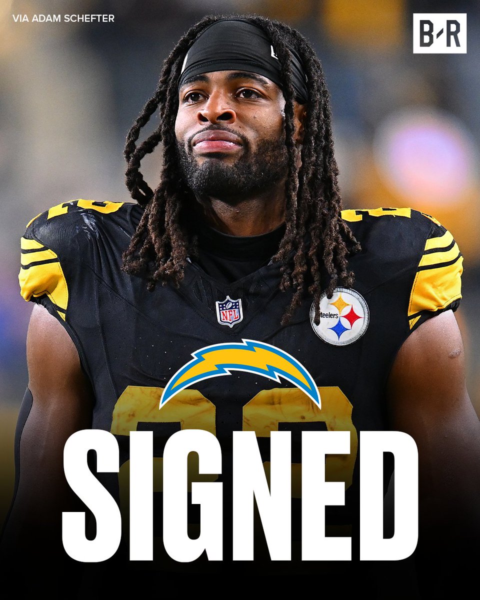 Bleacher Report (@bleacherreport) on Twitter photo Chargers have signed Najee Harris on a one-year, $9.25 million deal, per <a href="/AdamSchefter/">Adam Schefter</a>
New weapon for Herbert 🔥 Chargers have signed Najee Harris on a one-year, $9.25 million deal, per <a href="/AdamSchefter/">Adam Schefter</a>
New weapon for Herbert 🔥