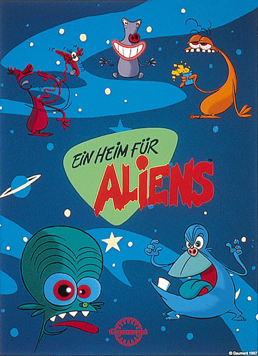 German poster of Space Goofs season 1, dated from 1997

❌(Maria)