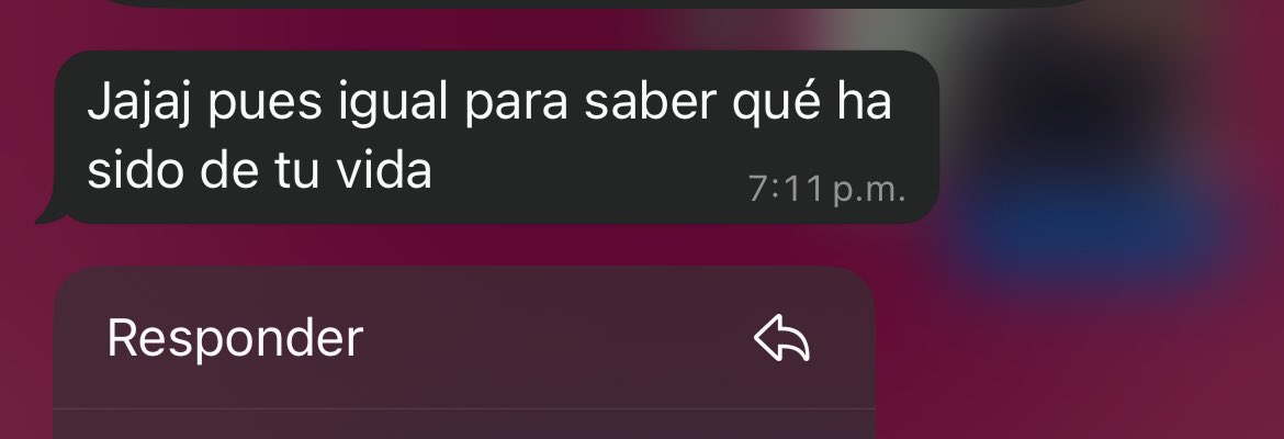 Mensajes  que no esperaba pero me hacen feliz 😈