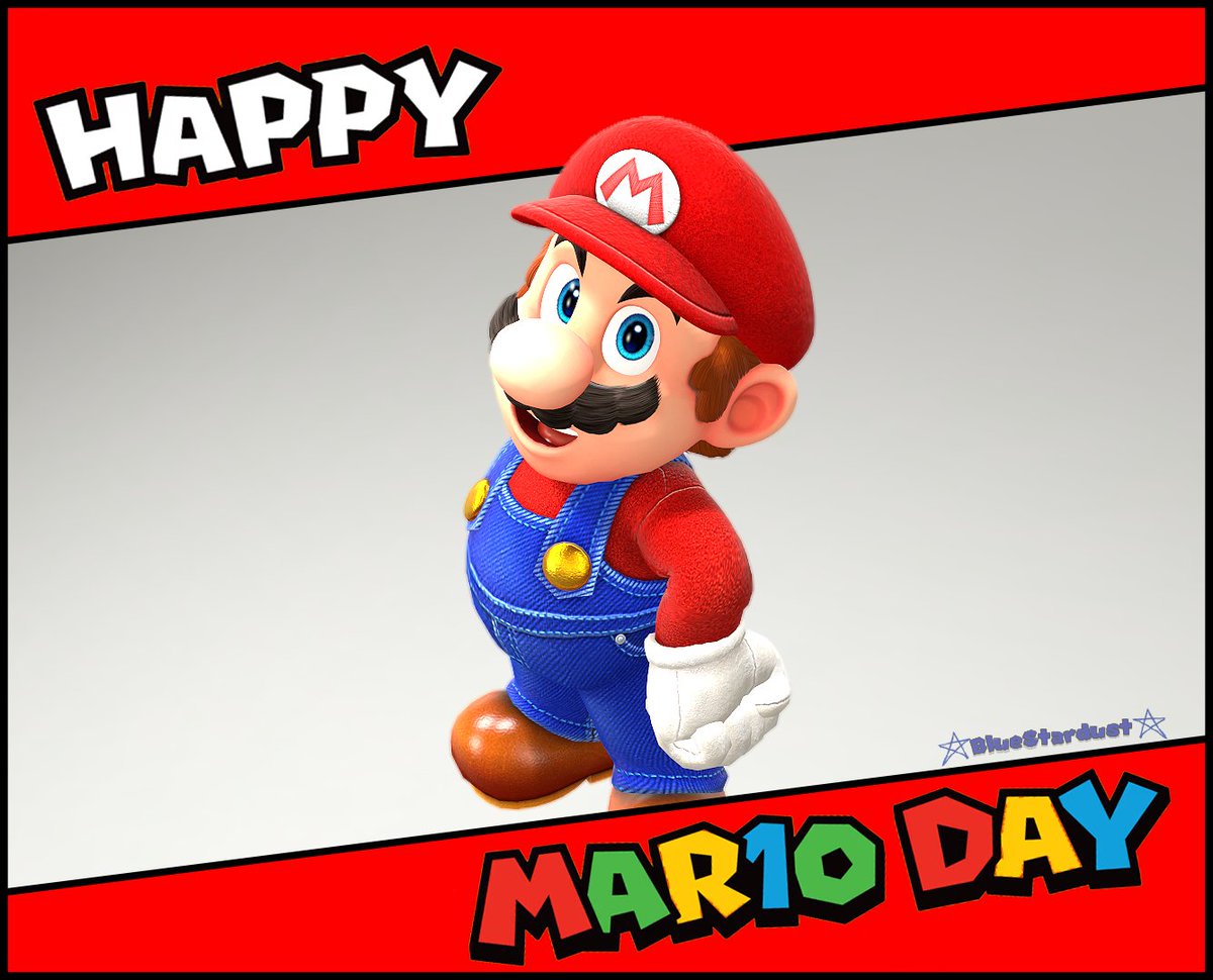BlueStardust155's tweet photo. Happy Mar10 Day!!! 🎉🎉

#MAR10Day #Mar10 #MAR10Day2025 #SuperMario #SFM #Mario https://t.co/tgnGz32u7h