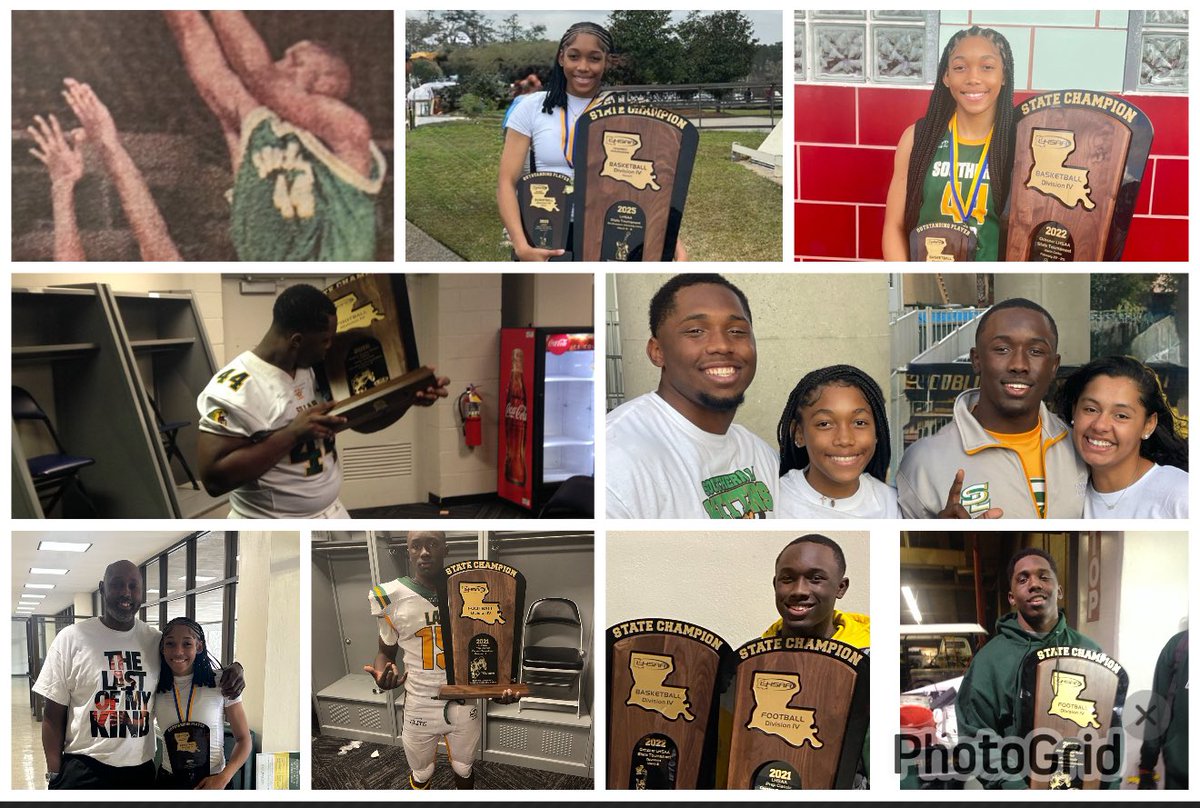 A house full of  🏆 STATE CHAMPIONS 

Shannon I   94,95,96,97 Basketball 
Shannon II  15,16 Football 
Shane 21,22 Football/Basketball 
Shaila 22,24,25 Basketball