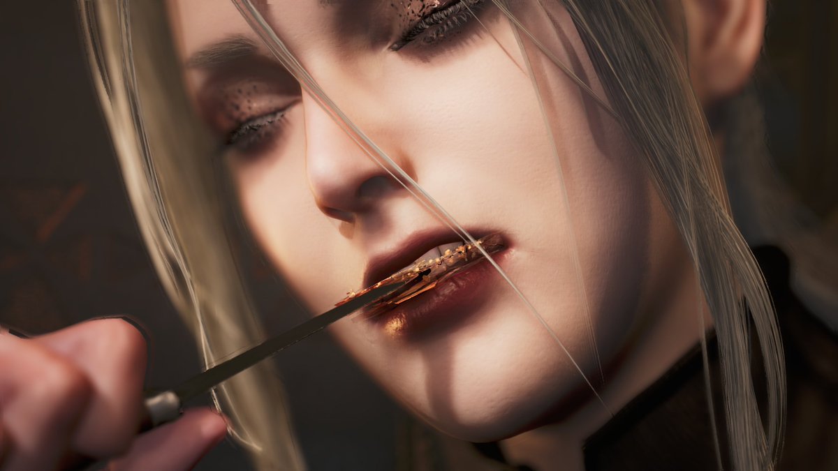 Anyone else feel anxious when they see their hunter eat directly from their knife? Like I know it's a game and they'll never hurt themselves but it still sends a shiver down my spine. 😵‍💫