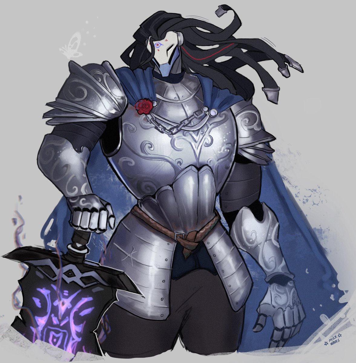 sarah 💭👾 ramattra and kuro posting tweet media