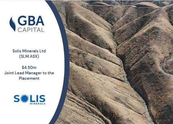 GBA Capital (@gba_capital) on Twitter photo <a href="/GBA_Capital/">GBA Capital</a> is pleased to have acted as Joint Lead Manager for <a href="/SolisMinerals/">Solis Minerals</a> $SLM
Solis Minerals is advancing its Ilo Este & Chancho al Palo projects in Peru’s world-class copper belt, strategically positioned near major copper operations.
Ilo Este hosts a large Cu-Au <a href="/GBA_Capital/">GBA Capital</a> is pleased to have acted as Joint Lead Manager for <a href="/SolisMinerals/">Solis Minerals</a> $SLM
Solis Minerals is advancing its Ilo Este & Chancho al Palo projects in Peru’s world-class copper belt, strategically positioned near major copper operations.
Ilo Este hosts a large Cu-Au