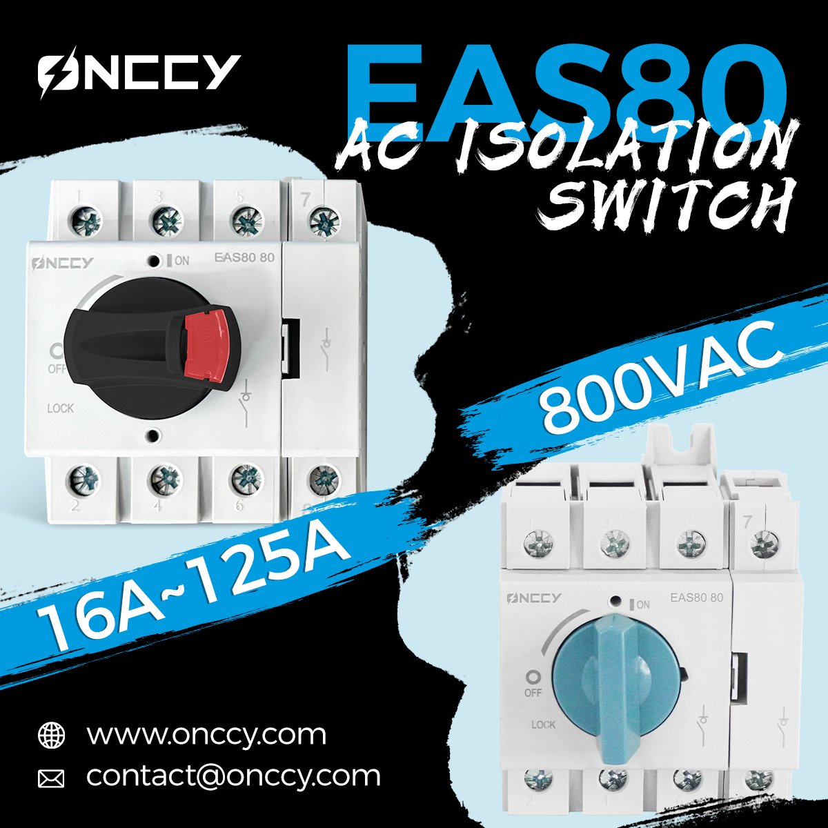 grace_aswich's tweet image. 【EAS80 AC Disconnecting Switch for Rail Installation】
#SystemUpgrades #ElectricalEngineering #EnergyManagement #IndustrialAutomation #SmartGridTech #PowerDistribution