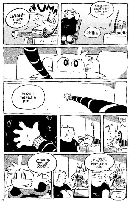 Thank you for reading! I worked on this last year then got bored and insecure and dropped it, but I picked it back up last month to make the final pages and do all the lettering. 