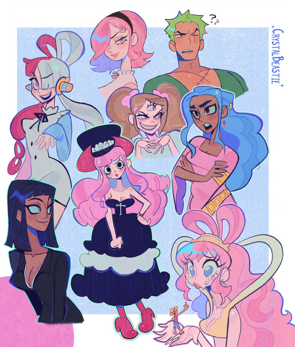 One piece girls 💜