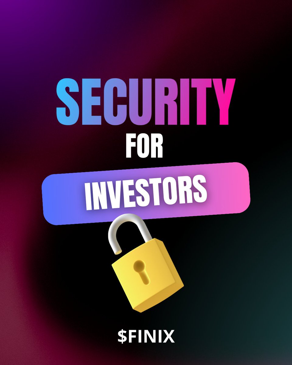 Finixtoken's tweet photo. 🔒 Security for Investors: 2-Year Vesting
✅ Team & ICO: Tokens released gradually every month.
📉 Prevents mass sell-offs and protects FNX price.
🔐 Committed to long-term growth.
#finixtoken #solana #defi #cripto https://t.co/YsiIlfgqzg