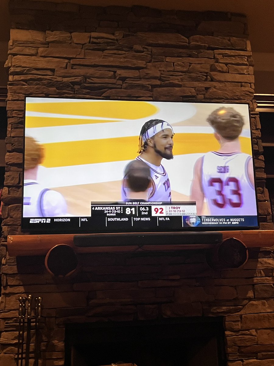 We were there in 2017 to watch both Troy teams win it. Wish we could have been there tonight! Congrats <a href="/TroyTrojansMBB/">Troy Trojans MBB</a> <a href="/CoachScottCross/">Scott Cross</a>