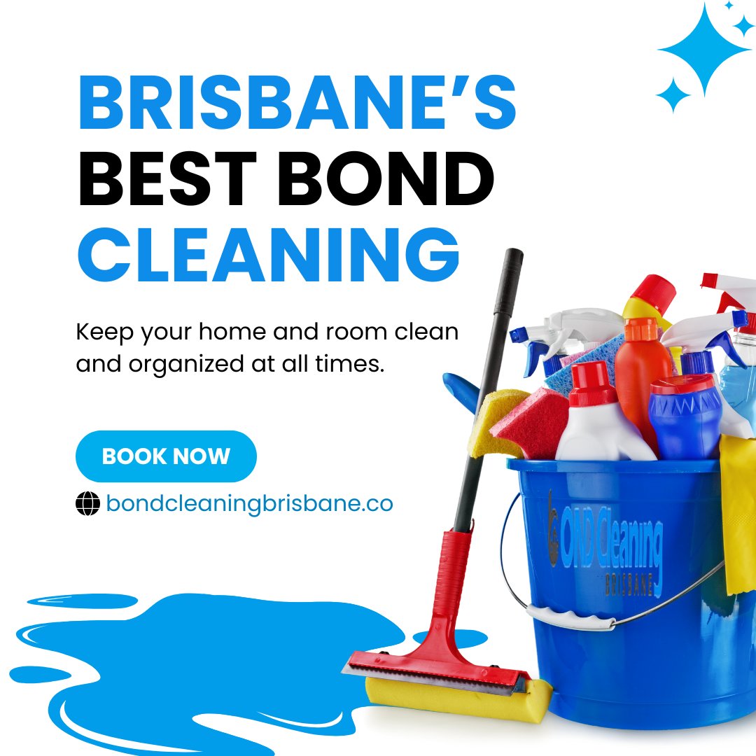 Moving out? Get your bond back with Brisbane’s #BestBondCleaning! Our #expertbondcleaners deliver top-quality #bondcleaningservices for a stress-free exit.

📞 Book now! 

bondcleaningbrisbane.co

#BrisbaneBestBondCleaning #BestBondCleaners #BondCleaningExperts