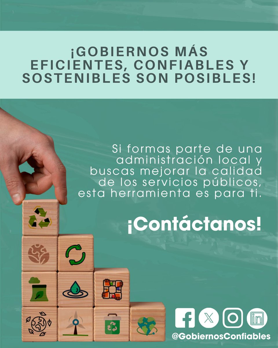 🔹 ISO 18091:2019 – Calidad e innovación para gobiernos locales 🔹

Mejora la eficiencia y transparencia:
✅ Vincula los 17 ODS.
✅ Integra 39 indicadores.
✅ Fortalece la confianza ciudadana.

🌎 ¿Te interesa? Escríbenos.

#ISO18091 #GobiernosLocales #ODS