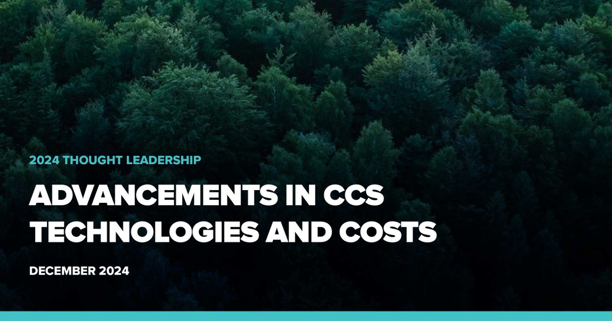 🌟 Watch our authors' briefing of the report: "Advancements in #CCS Technologies and Costs" recording here: zurl.co/b1mnx   Download the report here: zurl.co/Dditd