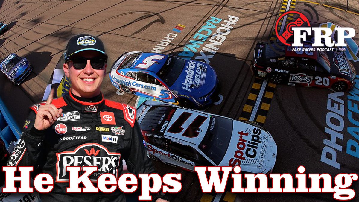 fakeracers's tweet image. christopher bell can't stop dominating, ty gibbs is spiraling and what's going on with fontana? that and more this week on FRP!

🔊: bit.ly/fakeracers2025