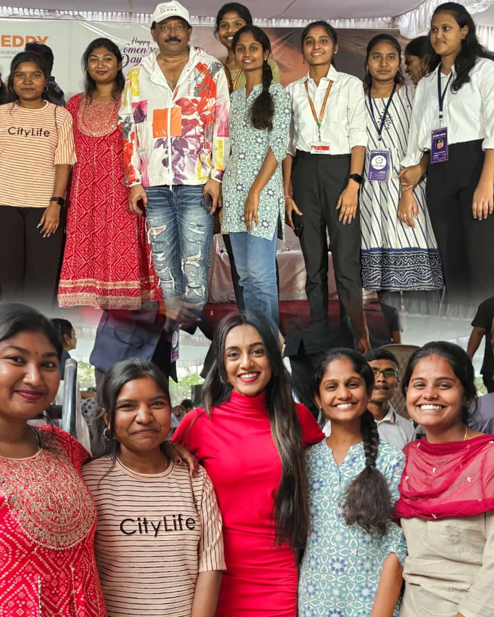 tanuja_025's tweet photo. Huge thanks to @RGVzoomin for visiting our college today @MREMOFFICIAL08! His insights on his upcoming film were inspiring, and we're all eagerly awaiting its release. We appreciate his time,
We're rooting for it's massive success ✨ https://t.co/e6qwjhV8Jd