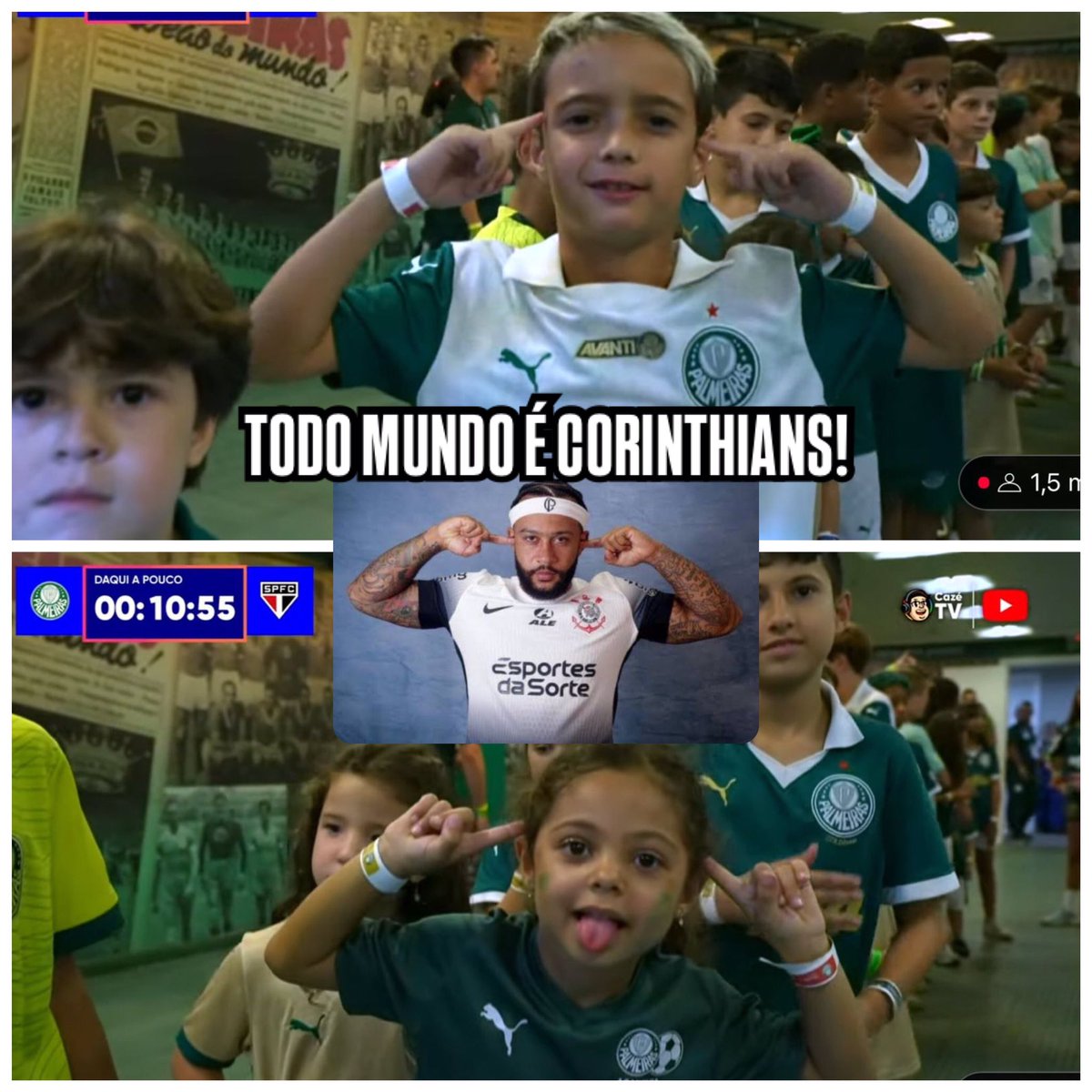TODO MUNDO É CORINTHIANS!