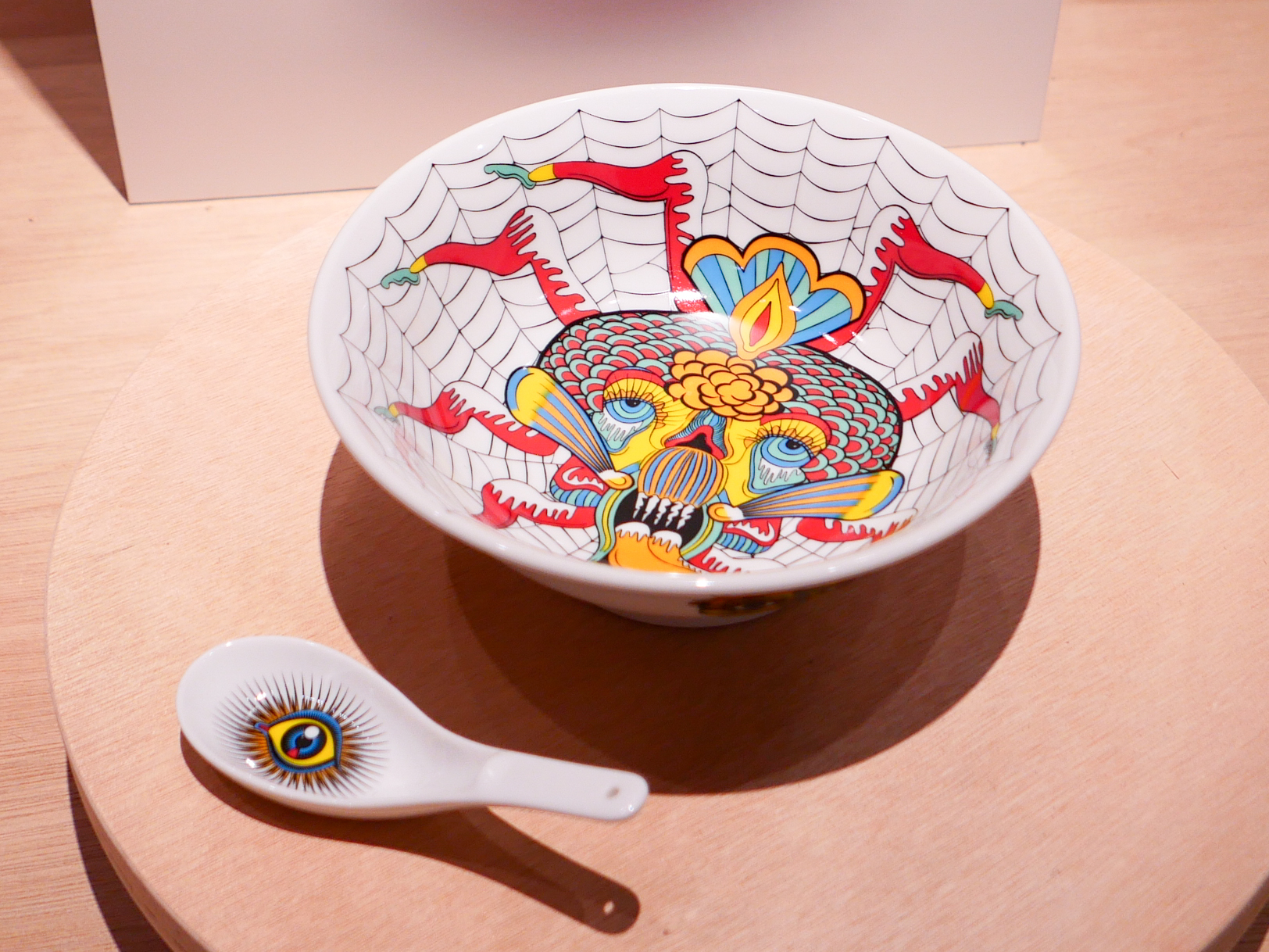 【新品未使用】ヒグチユウコ　ラーメンどんぶり　ラーメンどんぶり展　コラボ 21_21 DESIGN SIGHT 企画展「ラーメンどんぶり展