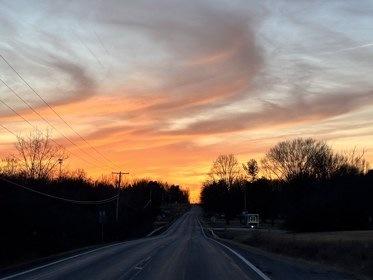 What a beautiful day and a lovely sunset.