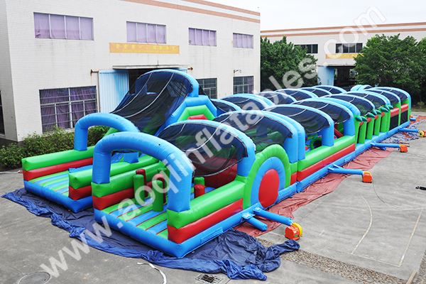 AOQIinflatables's tweet photo. Giant U-turn obstacle combination game
Consisted of seven independent parts, each one is an obstacle and it’s functional on its own. When you combine all parts together, a giant U-turn obstacle course is formed! https://t.co/A5oPXZwjXC