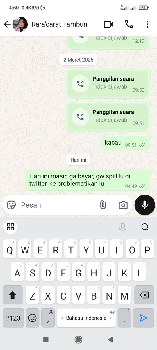 lla_stubee's tweet photo. Guys yg carat maupun sijeuni hati2 ya klo main sama dia, dia ini problematik minjem duit di aku dri Januari sampai hari ini ga dibalikin, padahal di chat di wa tuh masih ceklis 2 sampai hari tadi pagi juga, dan dia problematik gak sama aku aja kasus nya, kenalan carat banyak korb https://t.co/c4KfWwog1O