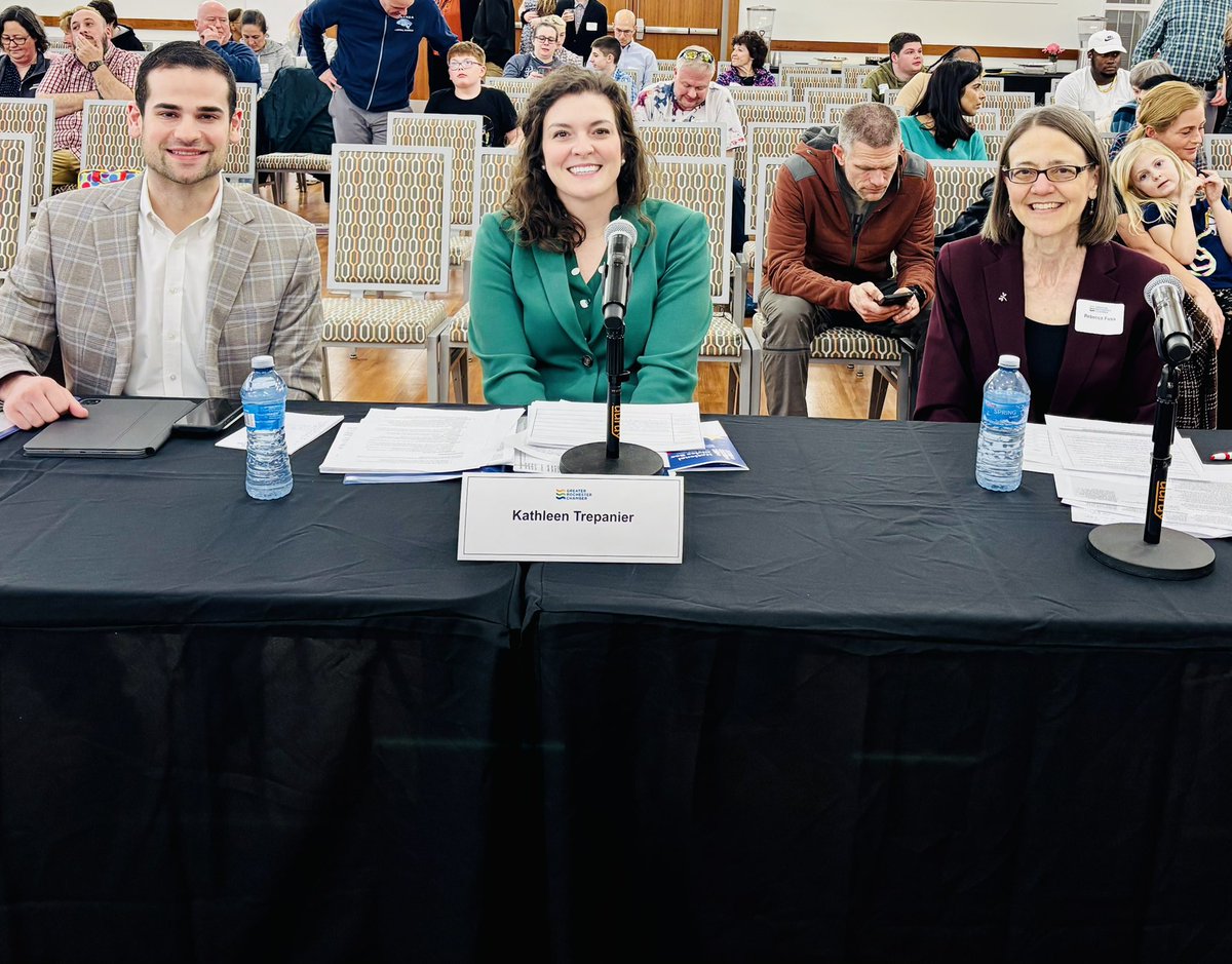 Thank you <a href="/RochesterChambr/">Greater Rochester Chamber</a> for the honor of serving as a judge at the 2025 National Civics Bee alongside Rebecca and Marc! 

Congratulations to Dante, Daniel, and Jessica on finishing first, second, and third! Congrats to ALL the finalists! Our future is 🌟