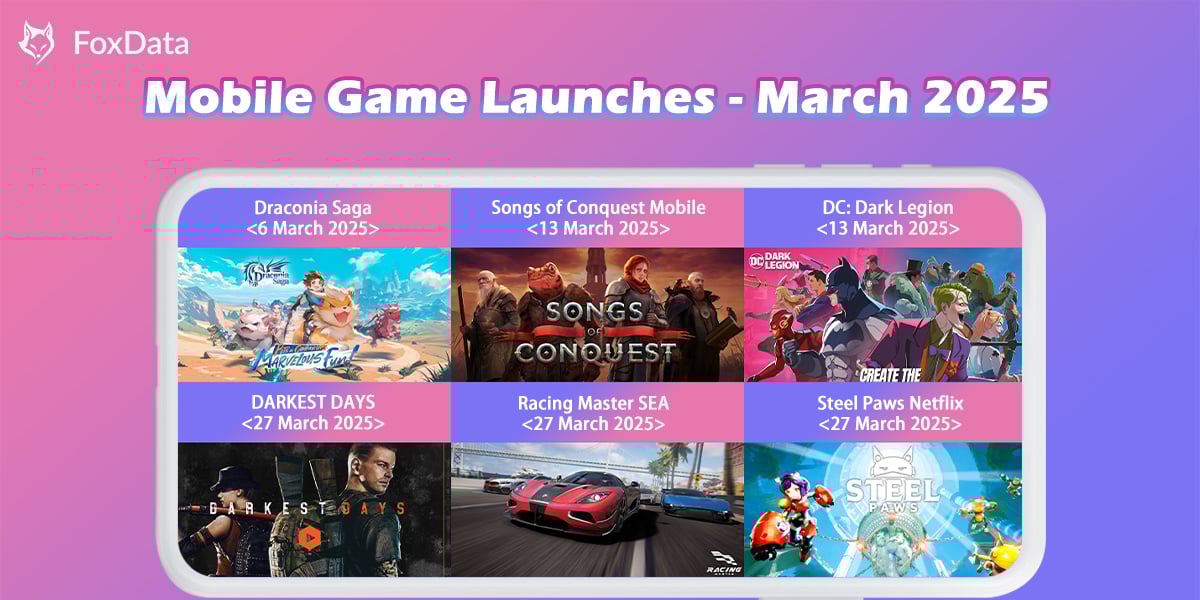 Get Ready for March 2025’s Hottest Mobile Game Releases! 🔥

Excited for new adventures and challenges? 

Check out our latest blog featuring the most anticipated mobile games coming to Android and iOS this March 2025! 🔍 bit.ly/3FeNYjM

#MobileGames #AndroidGames #iOS