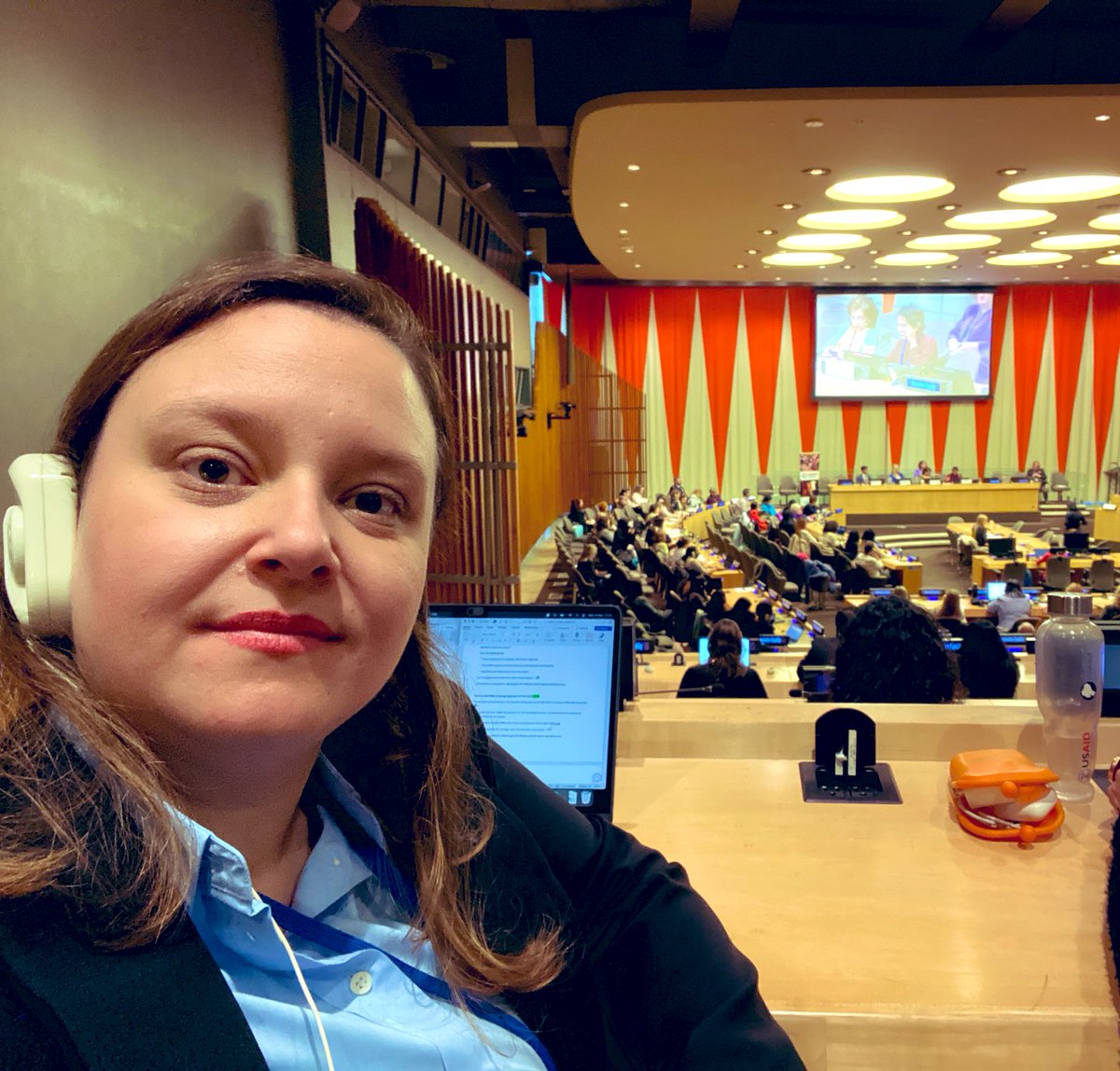 peacemakersnetw's tweet photo. 🌍✨ What an inspiring first day at #69CSW!

I’m both energized and reflecting on the powerful conversations we’ve had. Here are my three key takeaways:

1. We’re not going backward! Even in these challenging times, faith-based actors must be the bearers of hope, guiding the way to a brighter, more inclusive future. That’s why we’re here!

2. It’s time for dialogue. We need to engage with all voices, even those with whom we disagree. By fostering meaningful conversations backed by solid data and narratives, we can find common ground.

3. Faith-based communities are key. We hold immense power in advocating for #GenderEquality and shaping values and ideals. It’s crucial that we’re heard in this vital conversation.

A heartfelt thank you to everyone who’s shared this journey with me via the Peacemakers Network X account!

Stay tuned for more updates and insights throughout the week!

Let’s keep the conversation going! 🙌💫

#FaithInAction #ForAllWomenandGirls #Beijing30 #GenderEquality #FoRB4All #JISRA