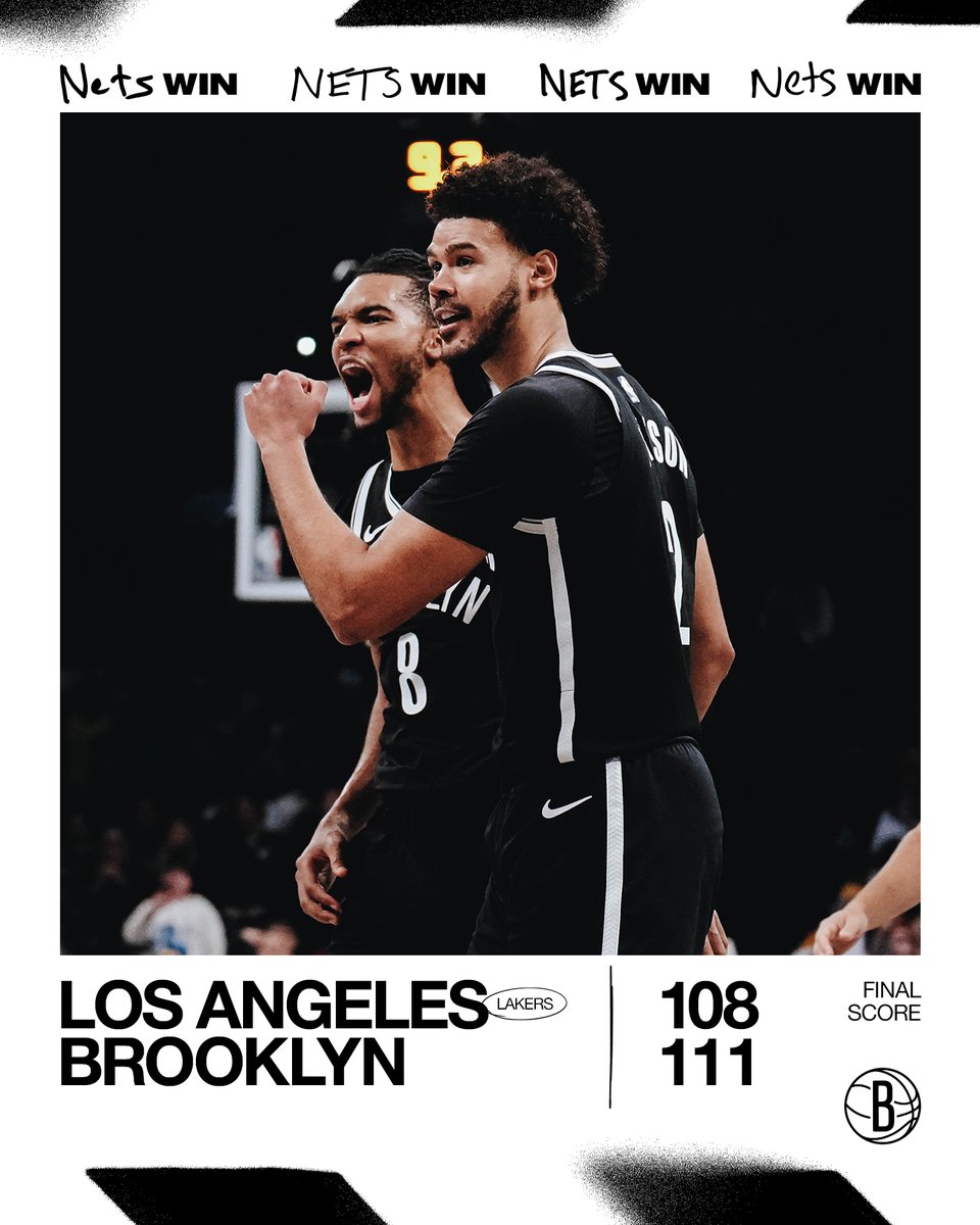 BrooklynNets's tweet photo. TEAM W!!! https://t.co/KmEieWNaIr