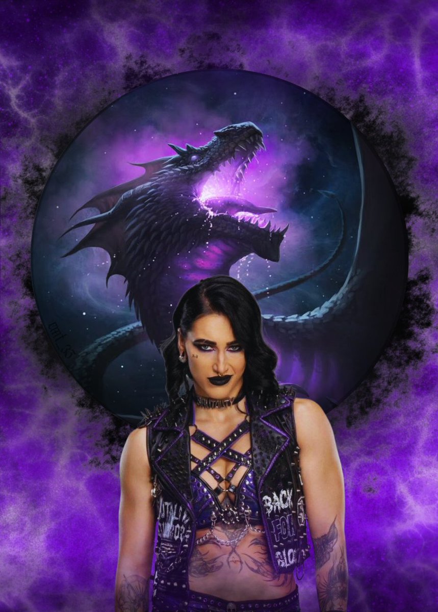 cmt_35's tweet photo. Rhea's Dragon if she was in Basgiath War College 🐲 #ForthWing #RheaRipley #BWC #WWERaw https://t.co/raQ8ooClzc