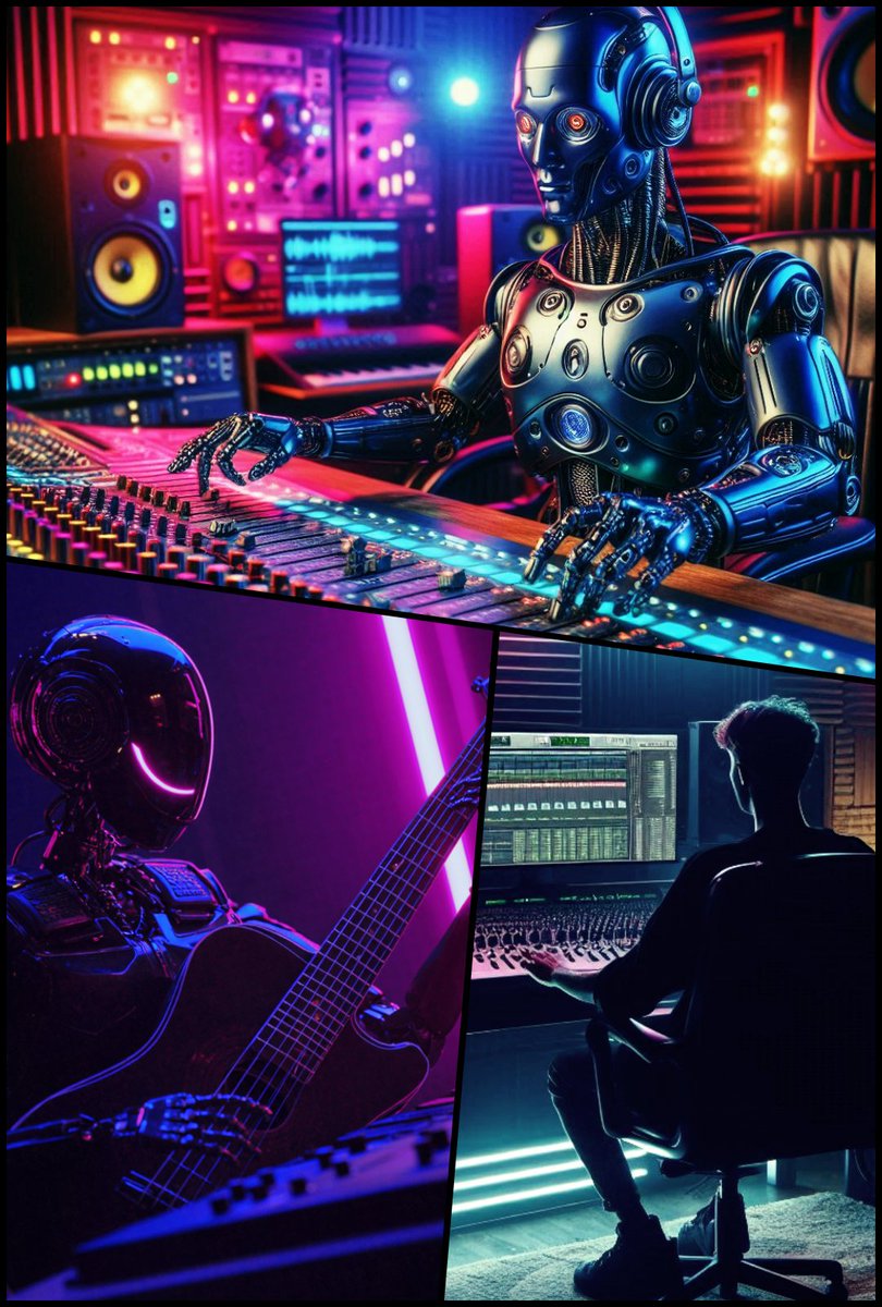 first553_tw's tweet photo. Where creativity meets innovation—AI amplifies human talent, empowering music producers to craft extraordinary sounds effortlessly 🎶🤖
.
https://t.co/dbbLFo7EmV https://t.co/2grlXcUJ1w
