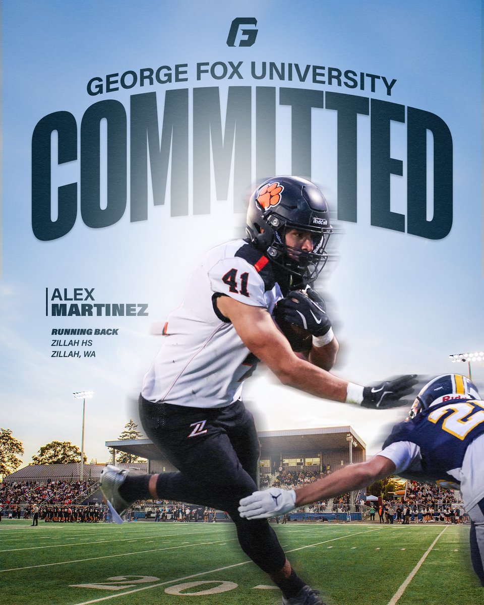 Alex Martinez (@alex_mart41) on Twitter photo I am happy to announce that I will be going to play football at George Fox for the next 4 years! Thank you <a href="/SpencerCrace/">Spencer Crace</a> for giving me this opportunity! I am happy to announce that I will be going to play football at George Fox for the next 4 years! Thank you <a href="/SpencerCrace/">Spencer Crace</a> for giving me this opportunity!