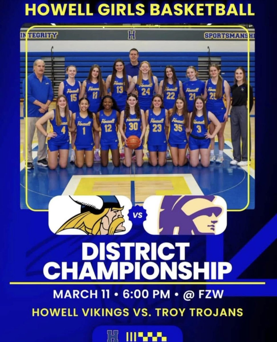 Mikayla Gavlick (@mikaylagavlick) on Twitter photo Come out and support your Vikings! 💙 <a href="/FHVikings/">Howell Vikings</a> <a href="/fhladyvikingbb/">Howell Girls BBall</a> <a href="/PrepGirlsHoops/">Prep Girls Hoops 🏀</a> <a href="/PGHMissouri/">Prep Girls Hoops Missouri</a> <a href="/PheeElite/">Napheesa Collier Elite</a> Come out and support your Vikings! 💙 <a href="/FHVikings/">Howell Vikings</a> <a href="/fhladyvikingbb/">Howell Girls BBall</a> <a href="/PrepGirlsHoops/">Prep Girls Hoops 🏀</a> <a href="/PGHMissouri/">Prep Girls Hoops Missouri</a> <a href="/PheeElite/">Napheesa Collier Elite</a>