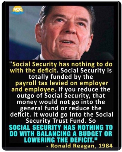 <a href="/mmpadellan/">BrooklynDad_Defiant!☮️</a> Social Security and Medicare are earned benefits. They have nothing to do with balancing the budget or lowering the deficit. Some Republicans want to throw that money into the general budget, and use that money because they are unwilling to raise taxes to support their spending.