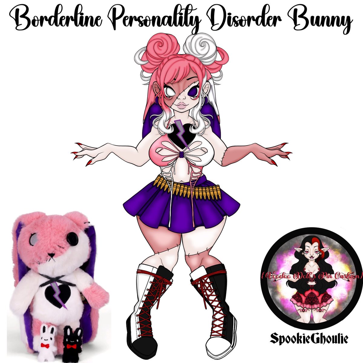 {Voodoo Dolls Pin Cushion} (@voodoodollmizu) on Twitter photo Borderline Personality Disorder Bunny
Inspo:
<a href="/PlushieDreadful/">Plushie Dreadfuls</a> Borderline Personality Disorder Bunny
Base by: <a href="/SpookieGhoulie/">🕸️ SPOOKIE @ SHOP SALE 🕸️</a>
Artist: Me {Voodoo Doll's Pin Cushion} Borderline Personality Disorder Bunny
Inspo:
<a href="/PlushieDreadful/">Plushie Dreadfuls</a> Borderline Personality Disorder Bunny
Base by: <a href="/SpookieGhoulie/">🕸️ SPOOKIE @ SHOP SALE 🕸️</a>
Artist: Me {Voodoo Doll's Pin Cushion}
